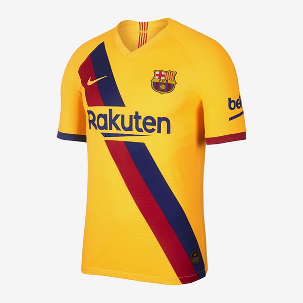 Camiseta Barcelona 2ª Kit 2019 2020 Amarillo